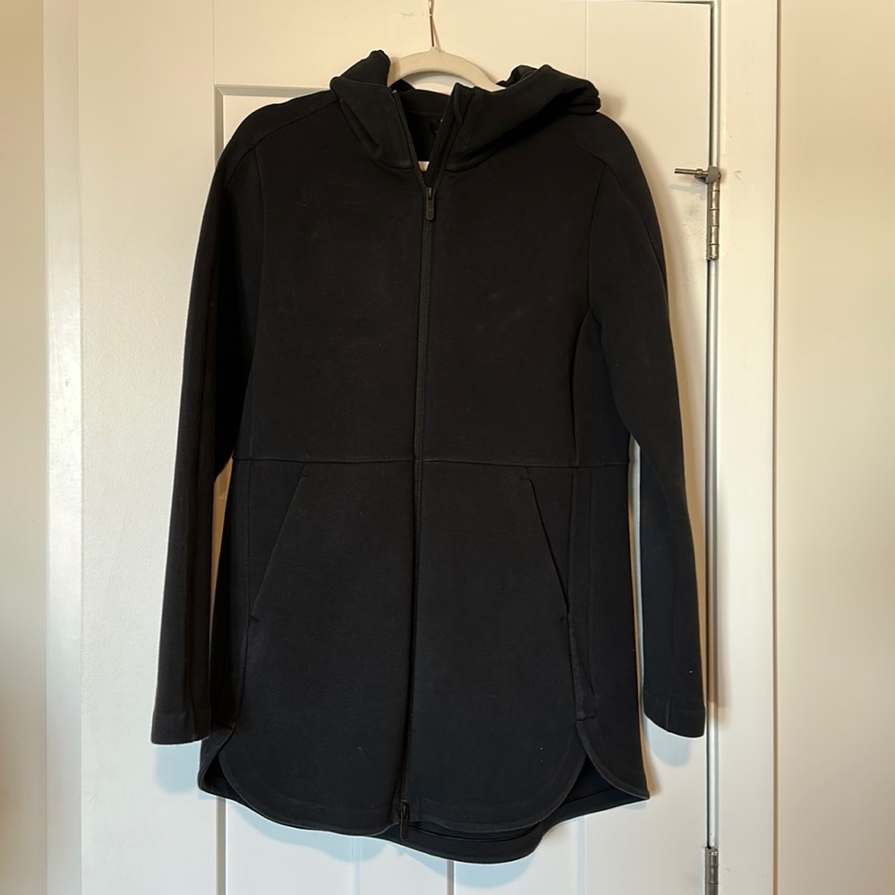 Long Lululemon Black Hoodie - Size 8